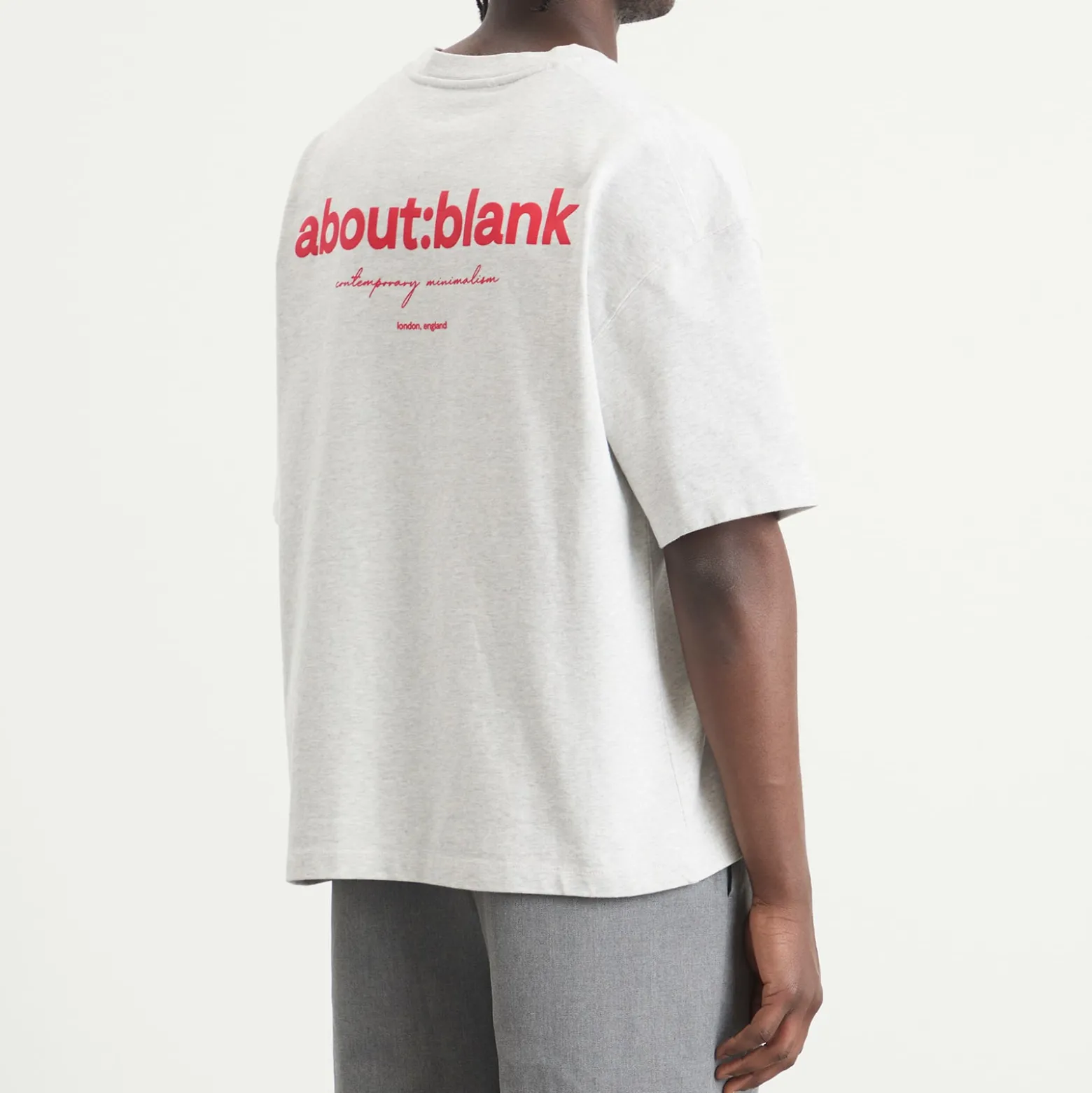 about:blank Box Logo T-Shirt