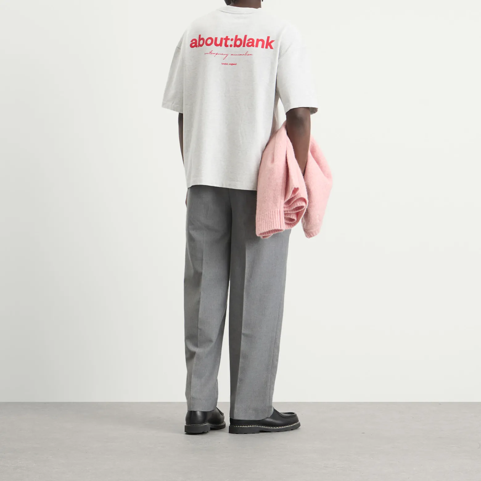 about:blank Box Logo T-Shirt