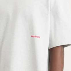 about:blank Box Logo T-Shirt