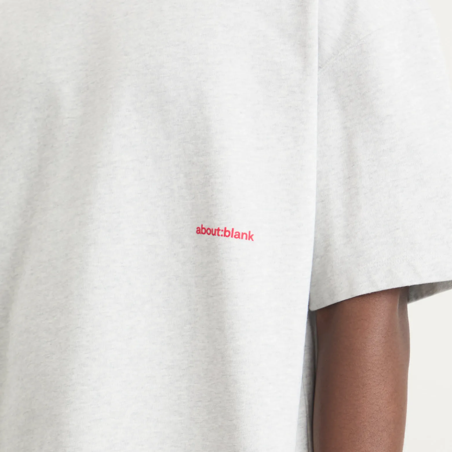 about:blank Box Logo T-Shirt