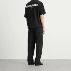 about:blank Box Logo T-Shirt