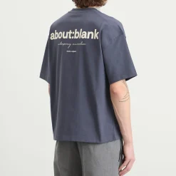 about:blank Box Logo T-Shirt
