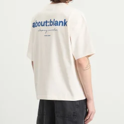 about:blank Box Logo T-Shirt