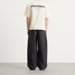 about:blank Box Logo T-Shirt
