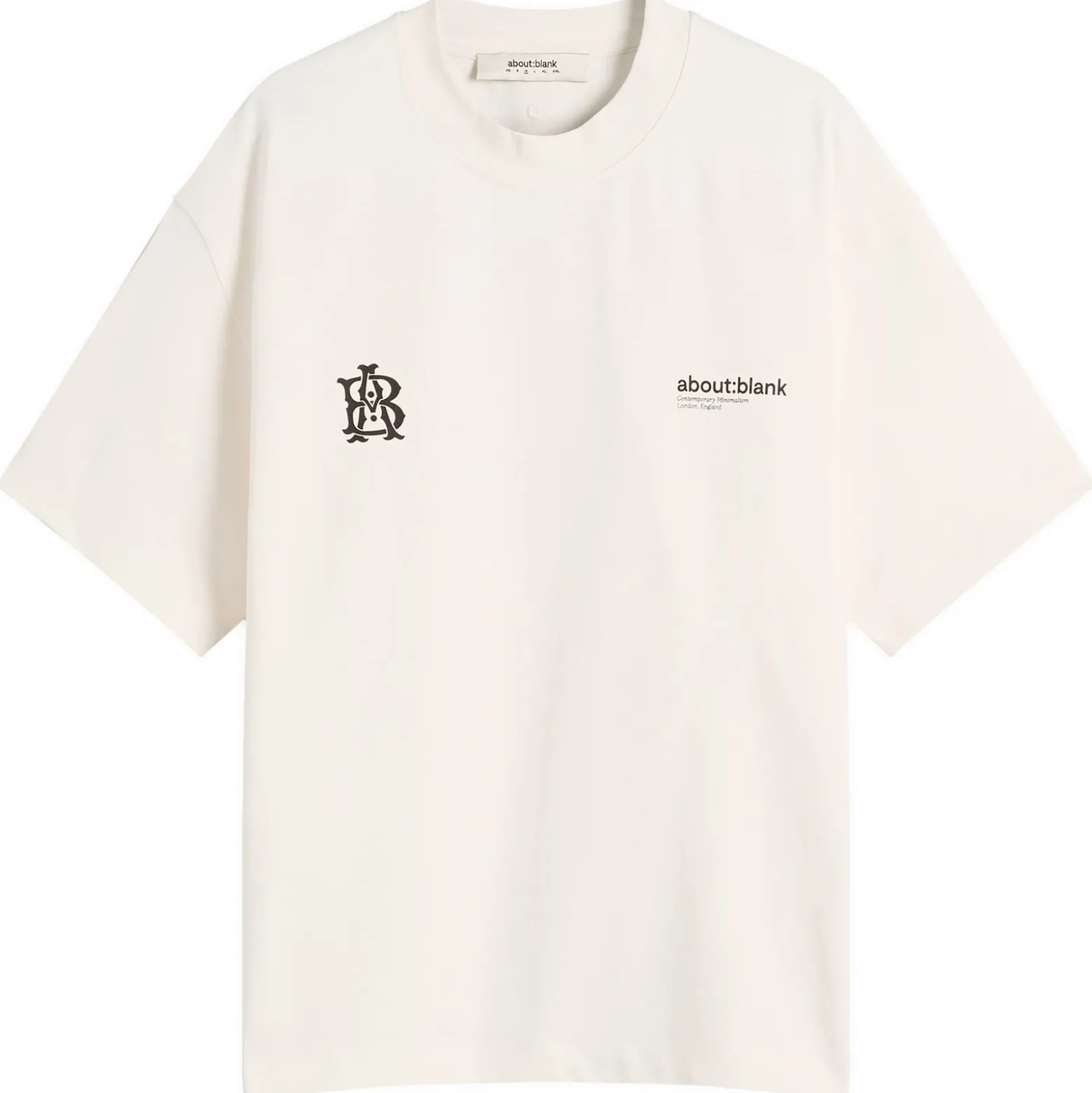 about:blank Dual Logo T-Shirt