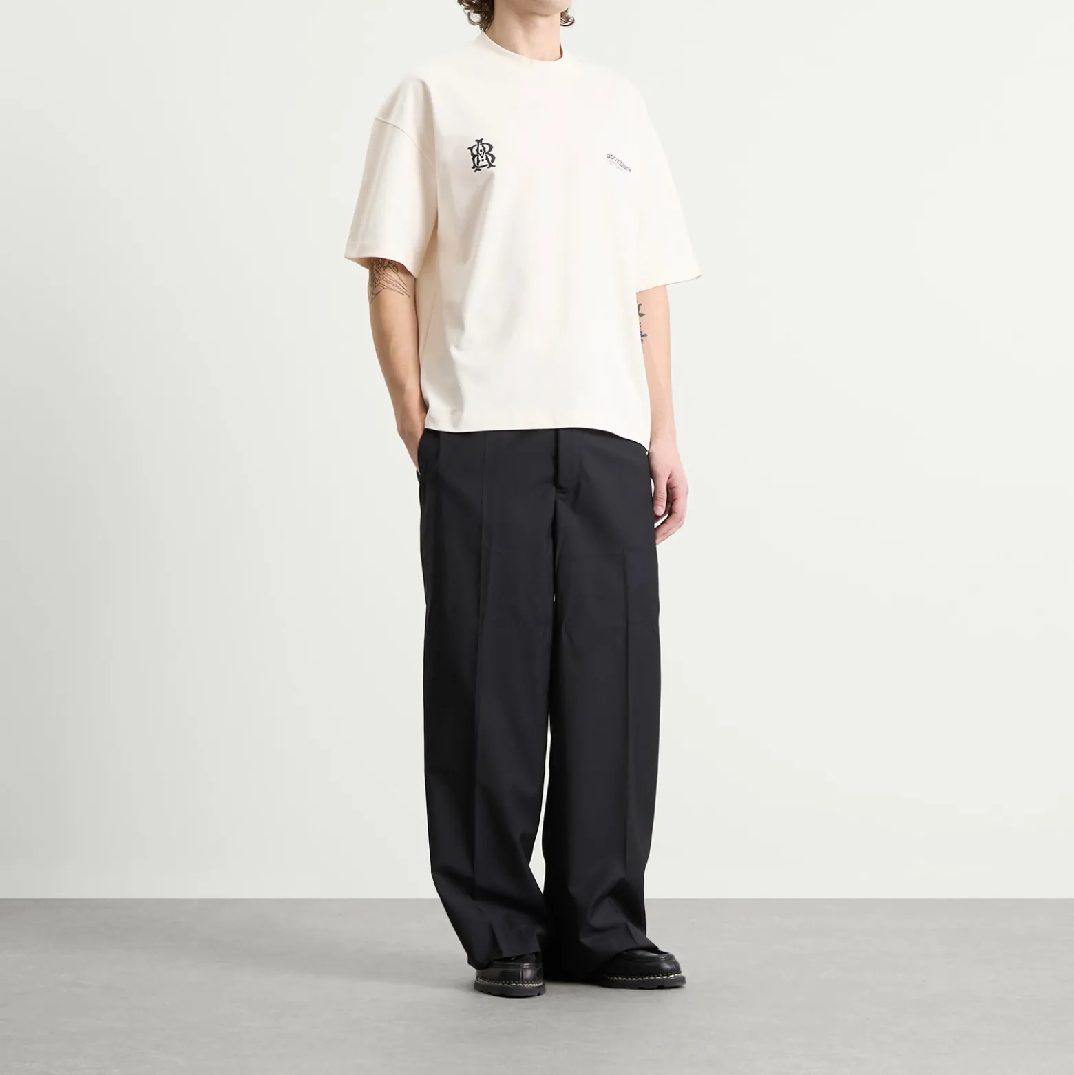 about:blank Dual Logo T-Shirt