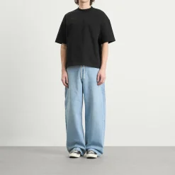 about:blank Mock Neck T-Shirt
