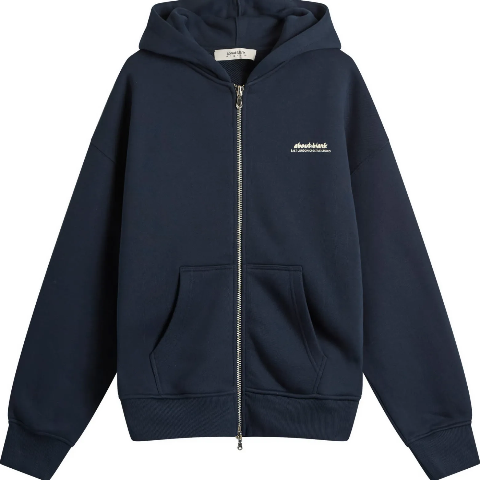 about:blank Presented by END. Zev Zip Hoodie