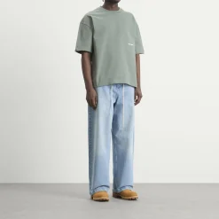 about:blank Wide Leg Denim