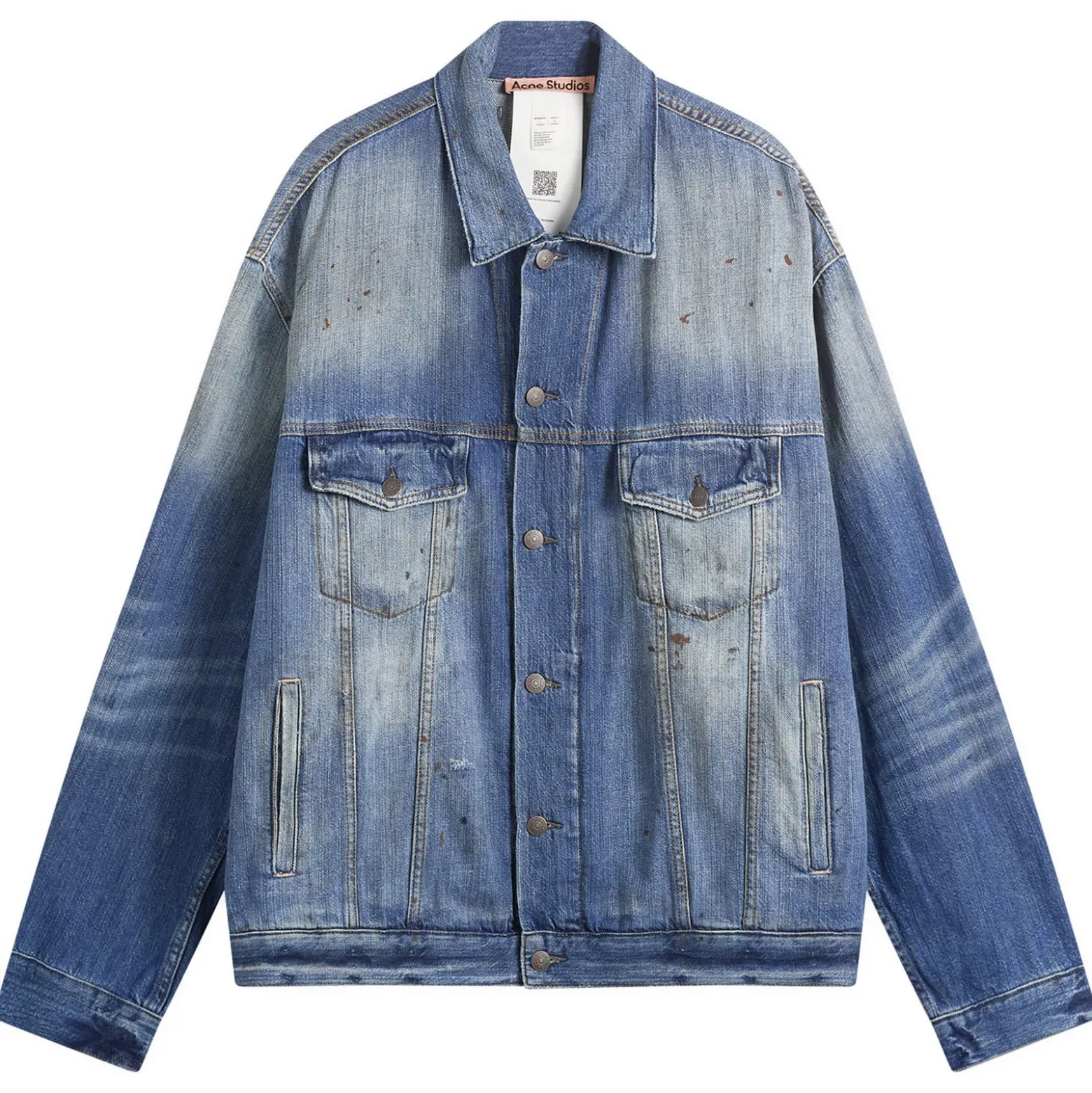 Acne Studios Blue Trafalgar Denim Jacket