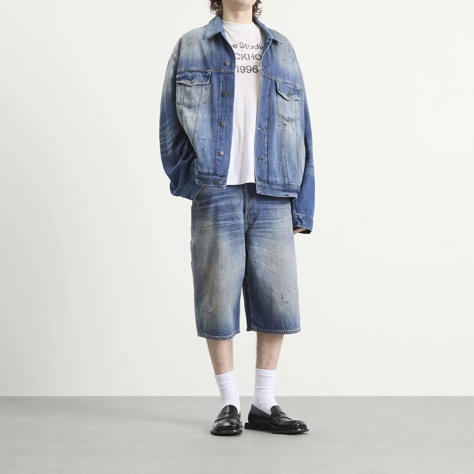 Acne Studios Blue Trafalgar Denim Jacket
