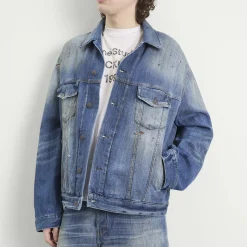 Acne Studios Blue Trafalgar Denim Jacket