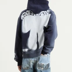 Acne Studios Bow Spray Print Hoodie