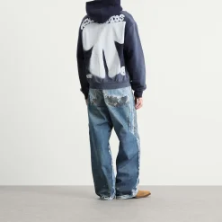 Acne Studios Bow Spray Print Hoodie