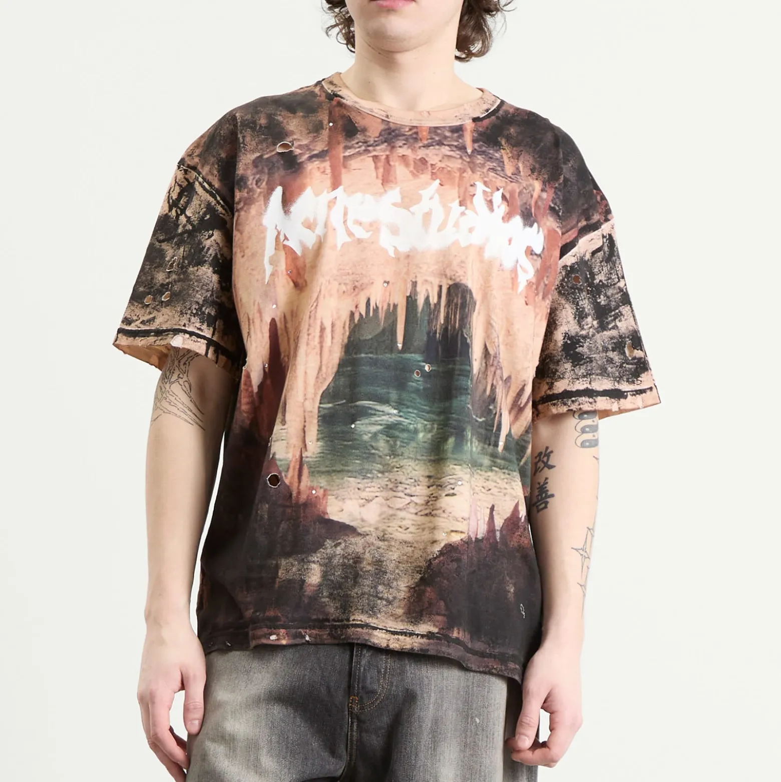 Acne Studios Cave Print T-Shirt