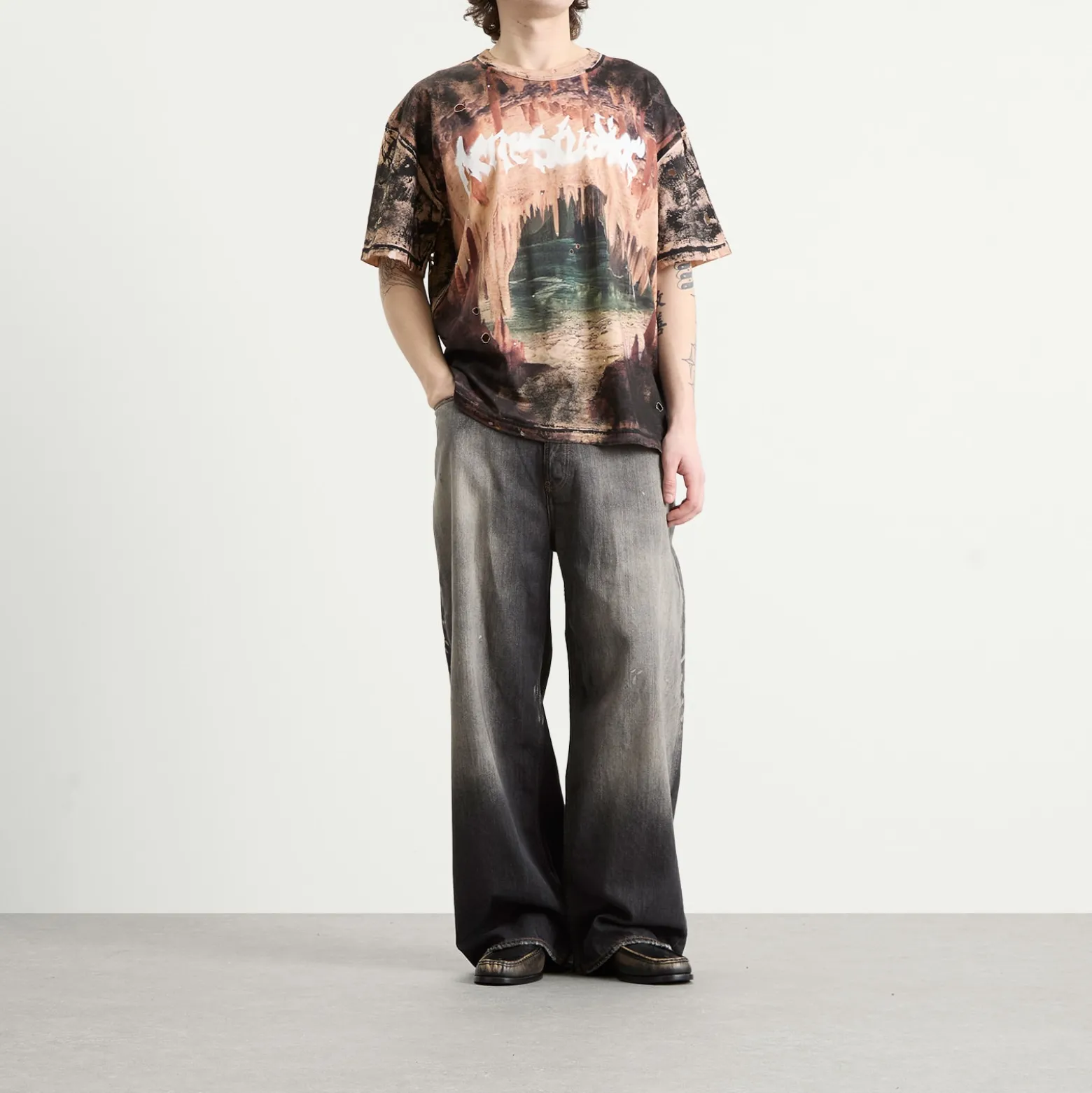 Acne Studios Cave Print T-Shirt