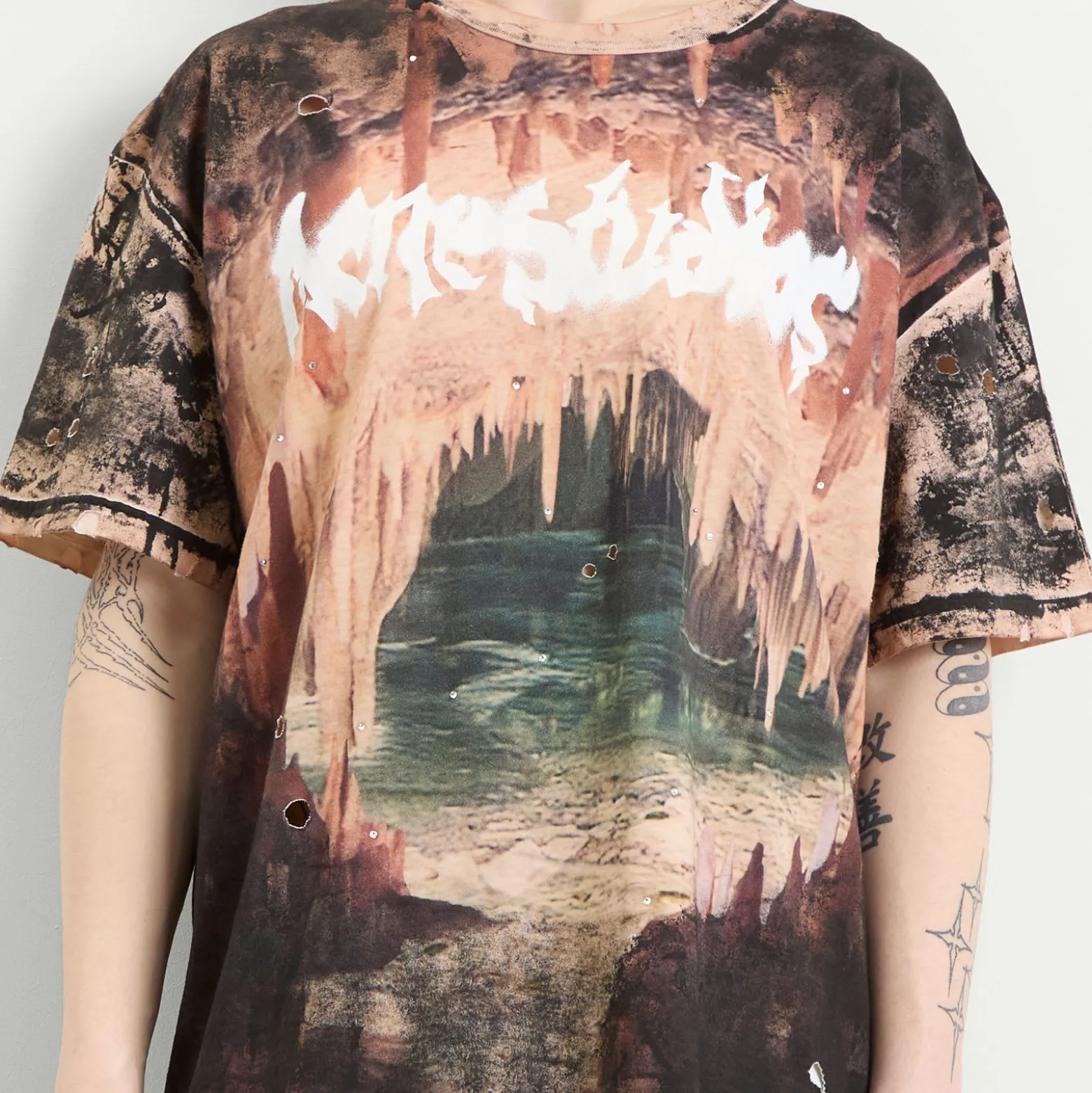Acne Studios Cave Print T-Shirt