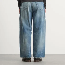 Acne Studios 2023 Daybreak Wash Wide Leg Jeans