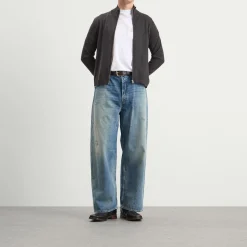 Acne Studios 2023 Daybreak Wash Wide Leg Jeans