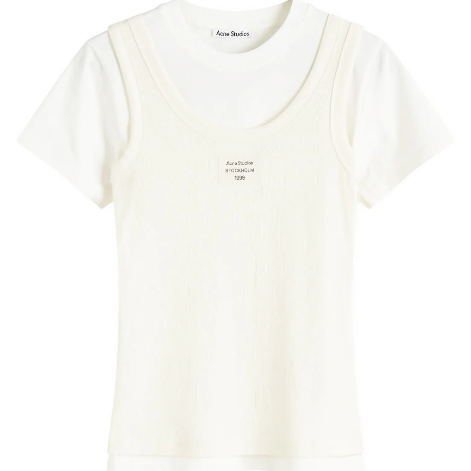 Acne Studios Ecleo Double Layer T-Shirt