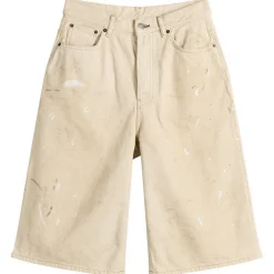 Acne Studios Judda White Trafalgar Denim Shorts