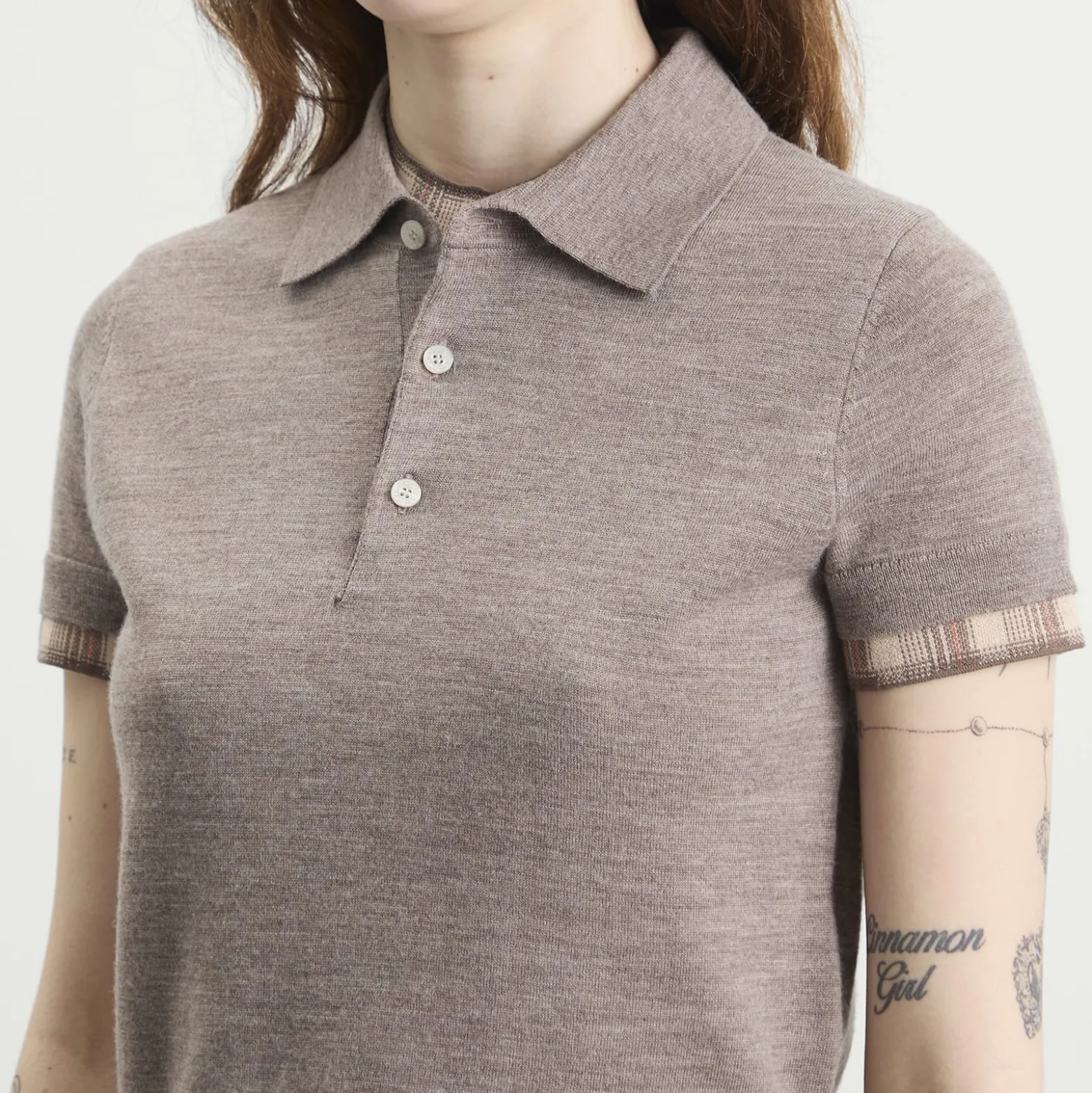 Acne Studios Kalissa Double Archetypes Polo