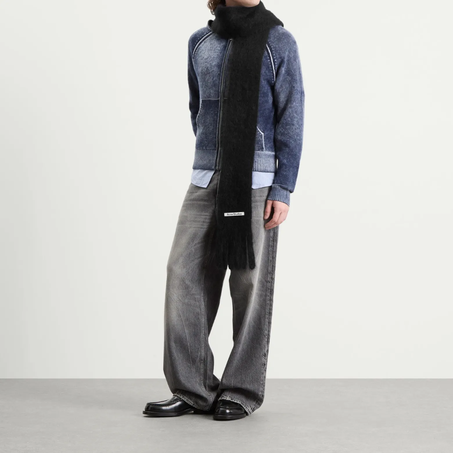Acne Studios Kinna Skinny Scarf