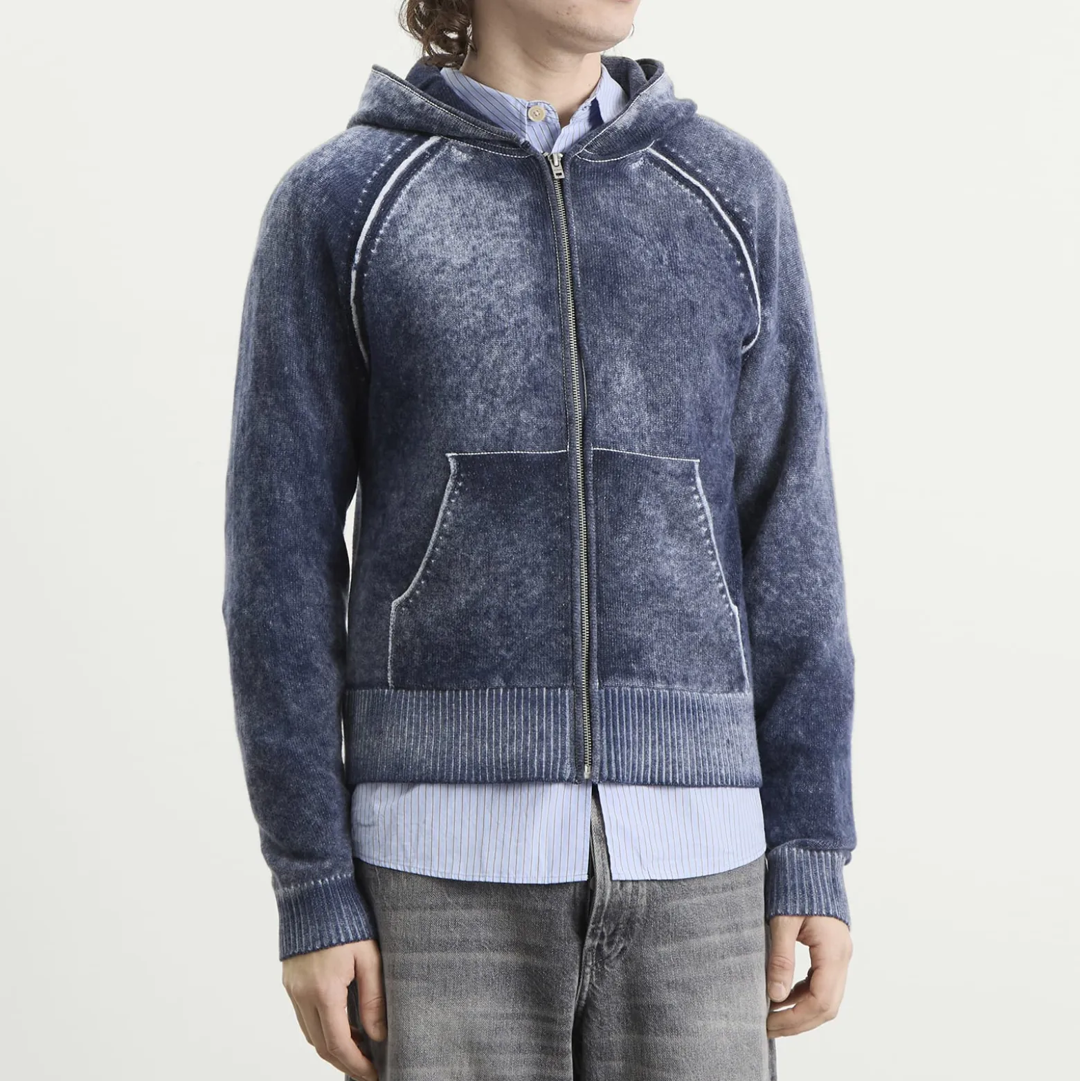 Acne Studios Kupiter Knitted Hoodie