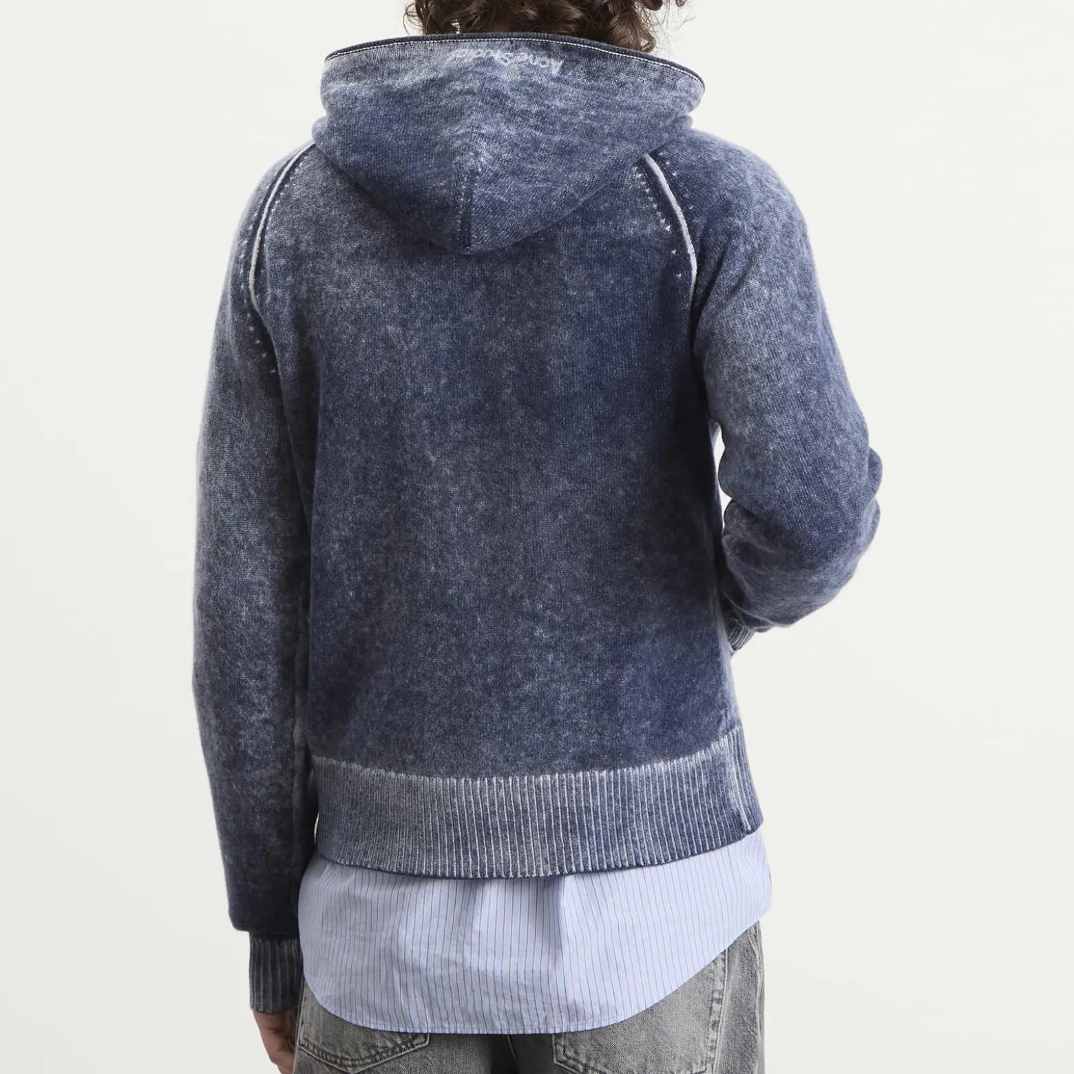 Acne Studios Kupiter Knitted Hoodie