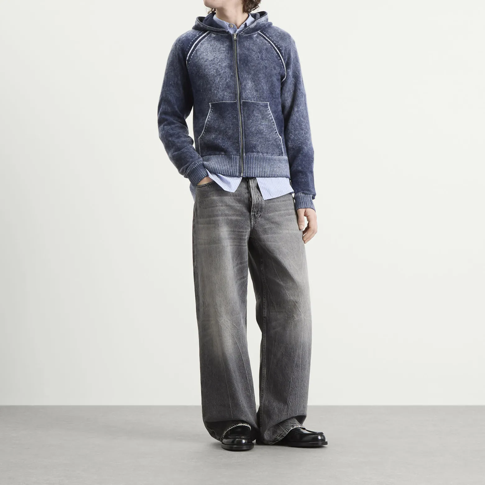 Acne Studios Kupiter Knitted Hoodie