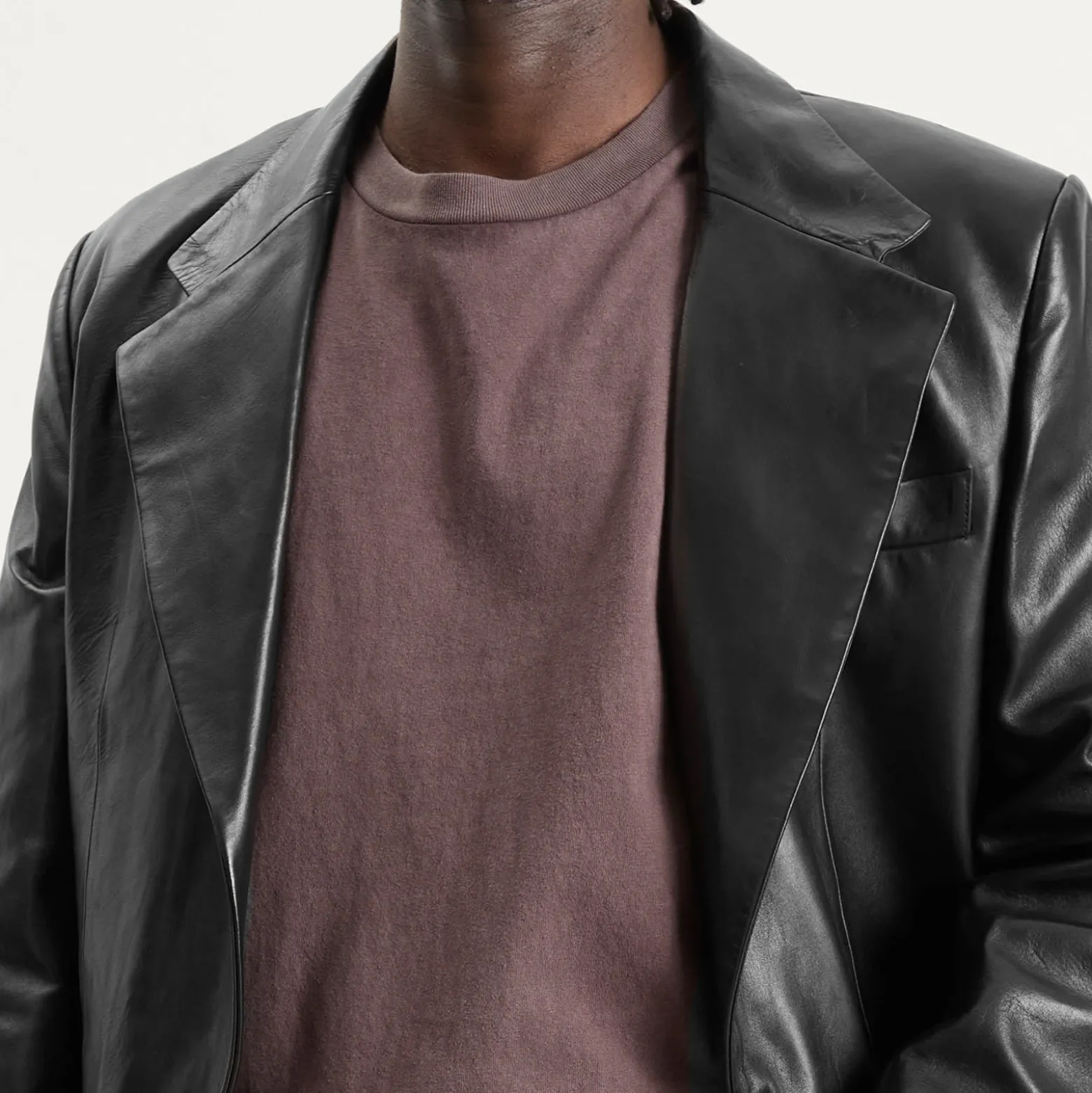 Acne Studios Leather Blazer