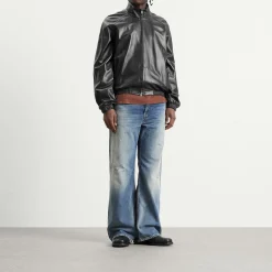 Acne Studios Leather Bomber