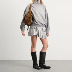 Acne Studios Multipocket Bucket Bag in Suede