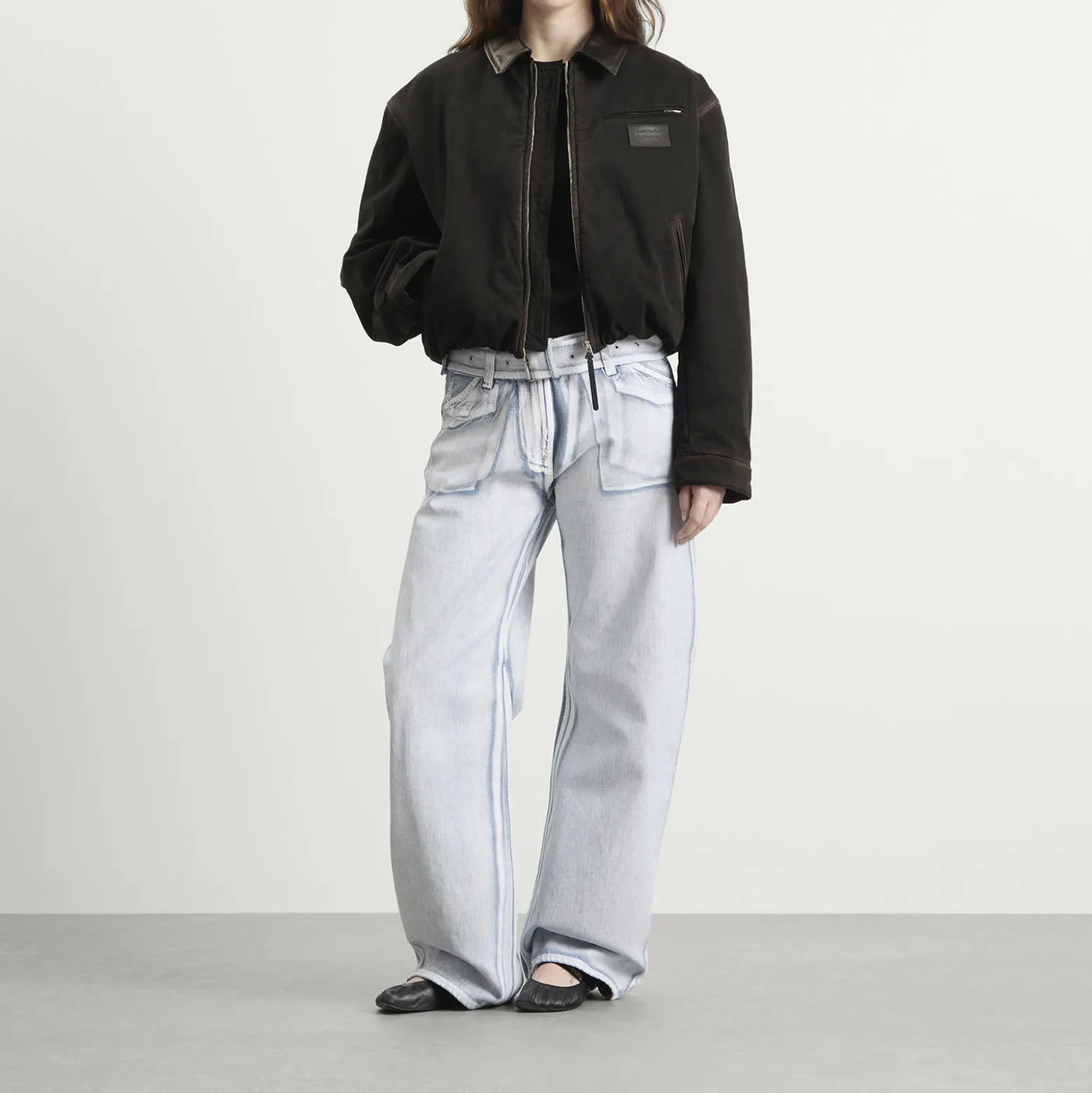 Acne Studios Okra Bomber Jacket