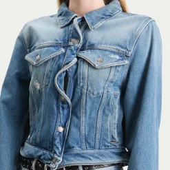 Acne Studios Oleag Vintage Wiggle Denim Jacket