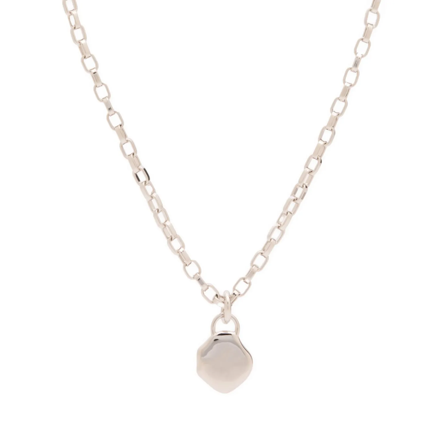 Acne Studios Stamp Pendant Necklace