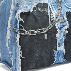 Acne Studios Trompe l’oeil Print Tote Bag
