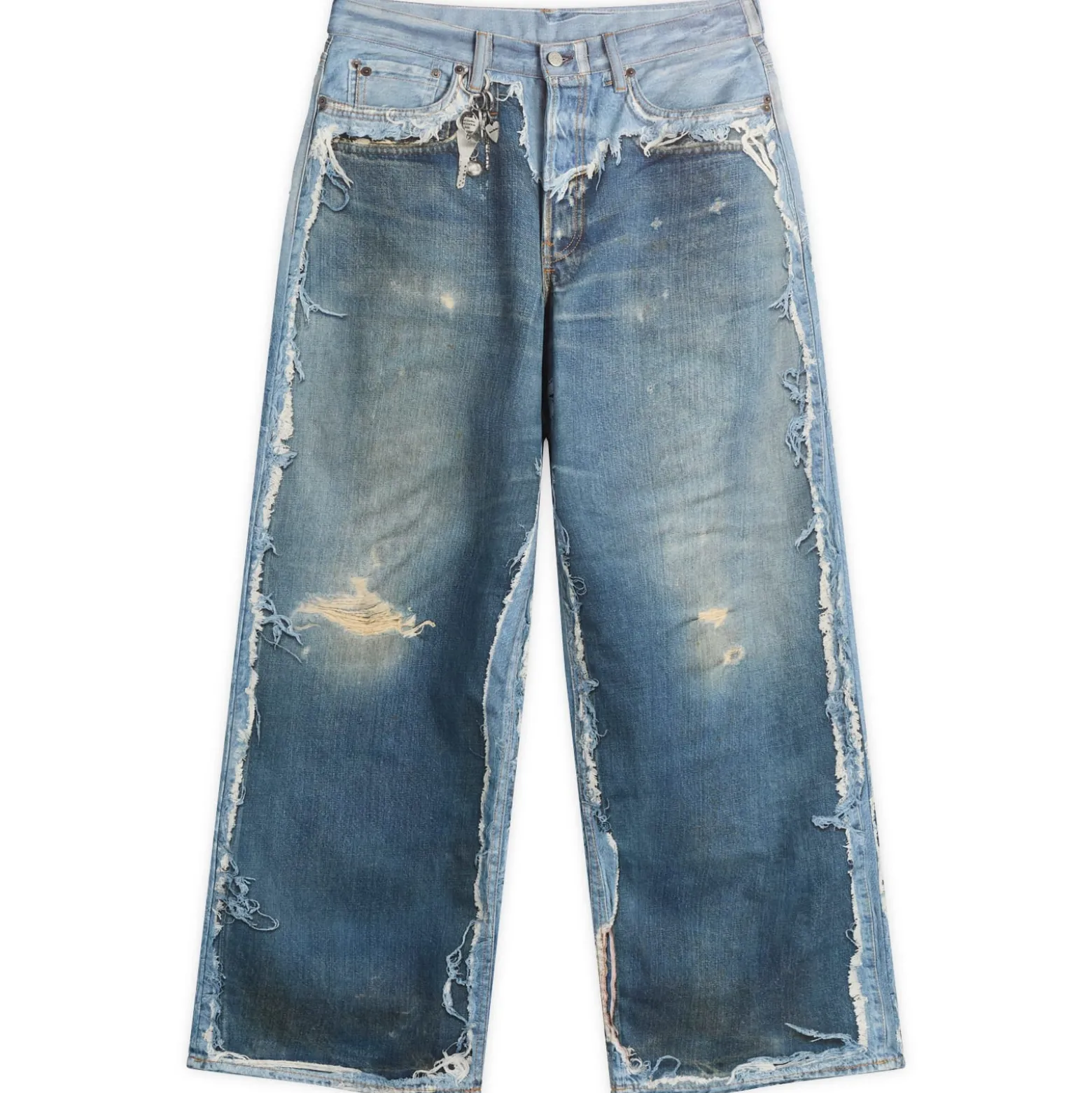 Acne Studios 1981 Trompe l’oeil Skeleton Print Jeans