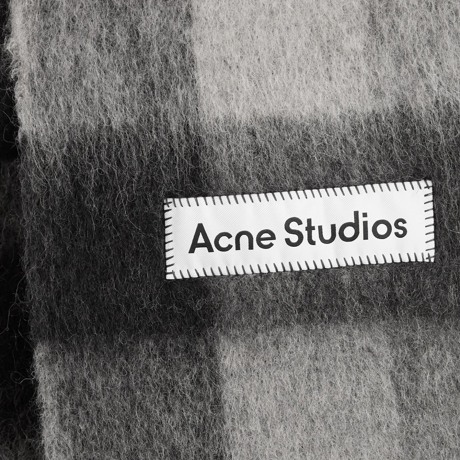 Acne Studios Vally Check Scarf