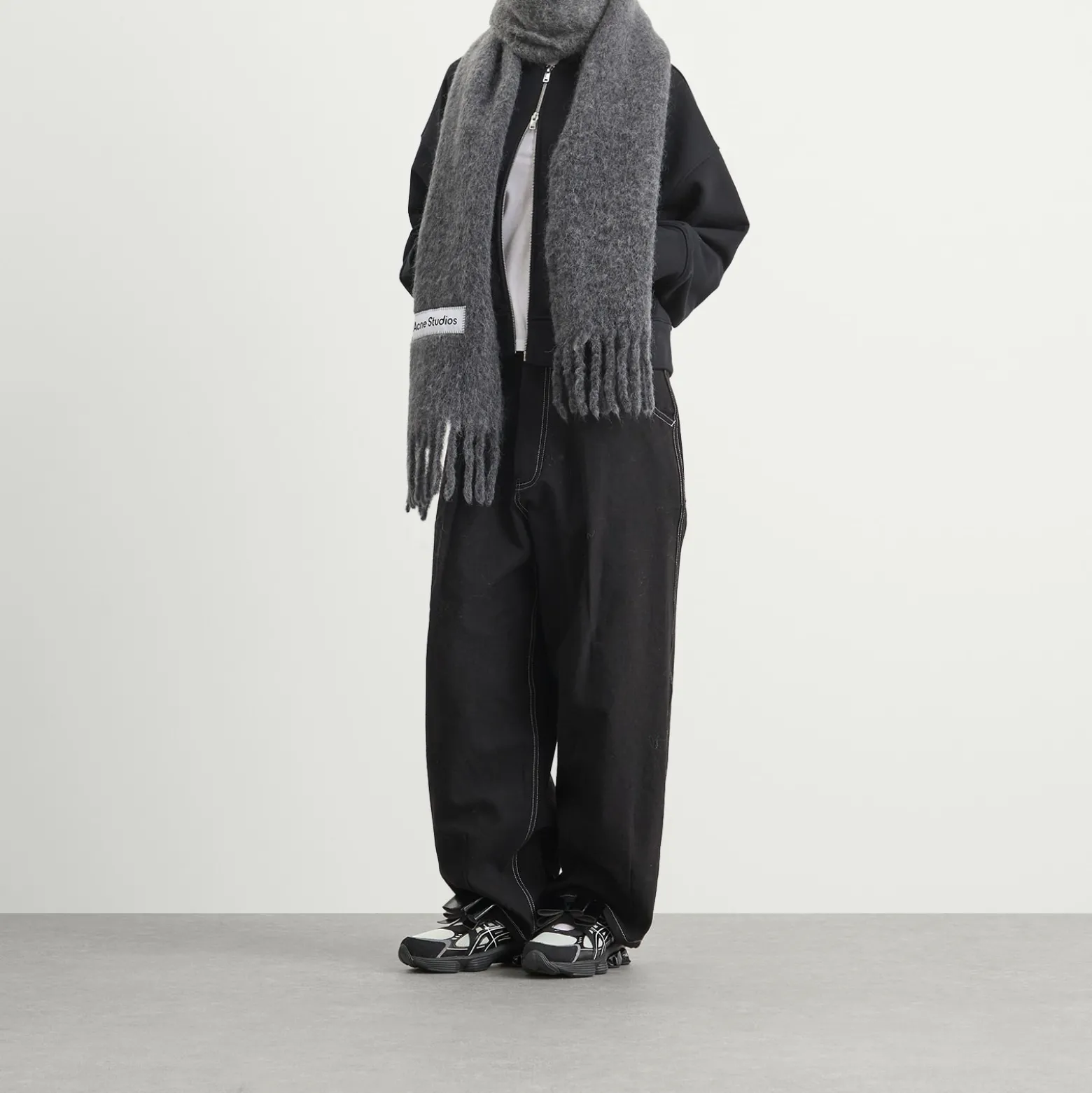 Acne Studios Vally Dip Dye Scarf