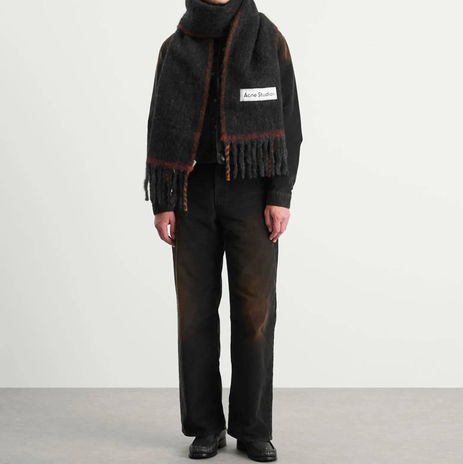 Acne Studios Vally Solid Scarf