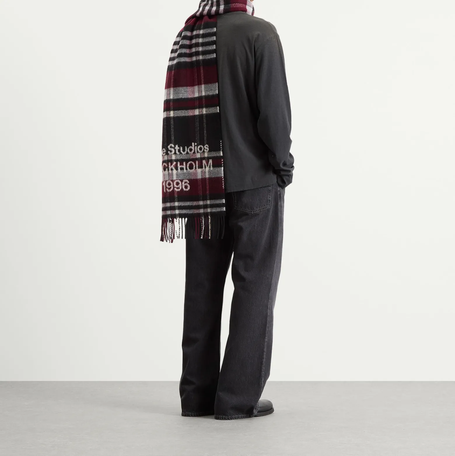 Acne Studios Venus Check Scarf
