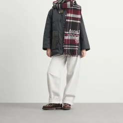 Acne Studios Venus Check Scarf
