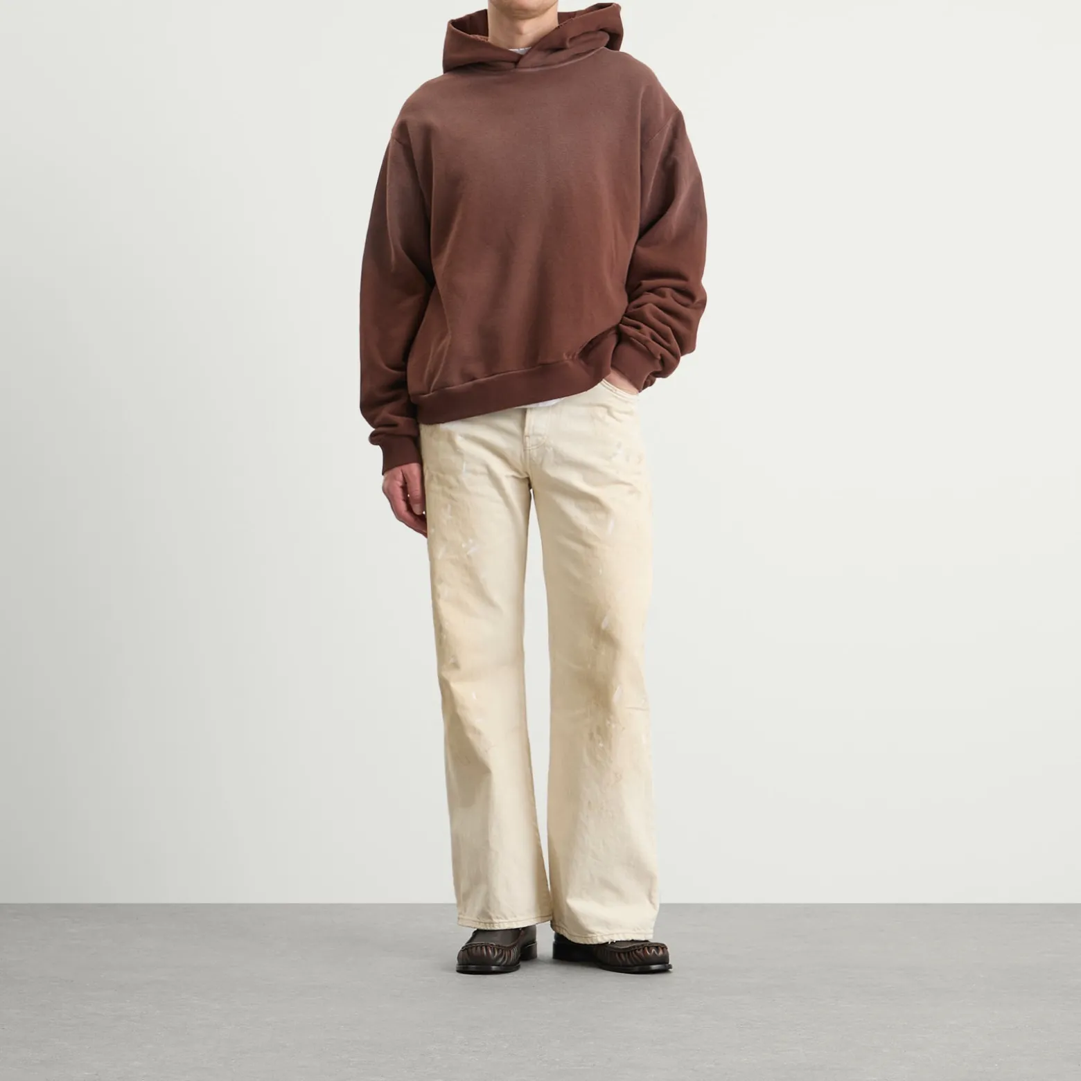 Acne Studios 2021 White Trafalgar Wide Leg Jeans