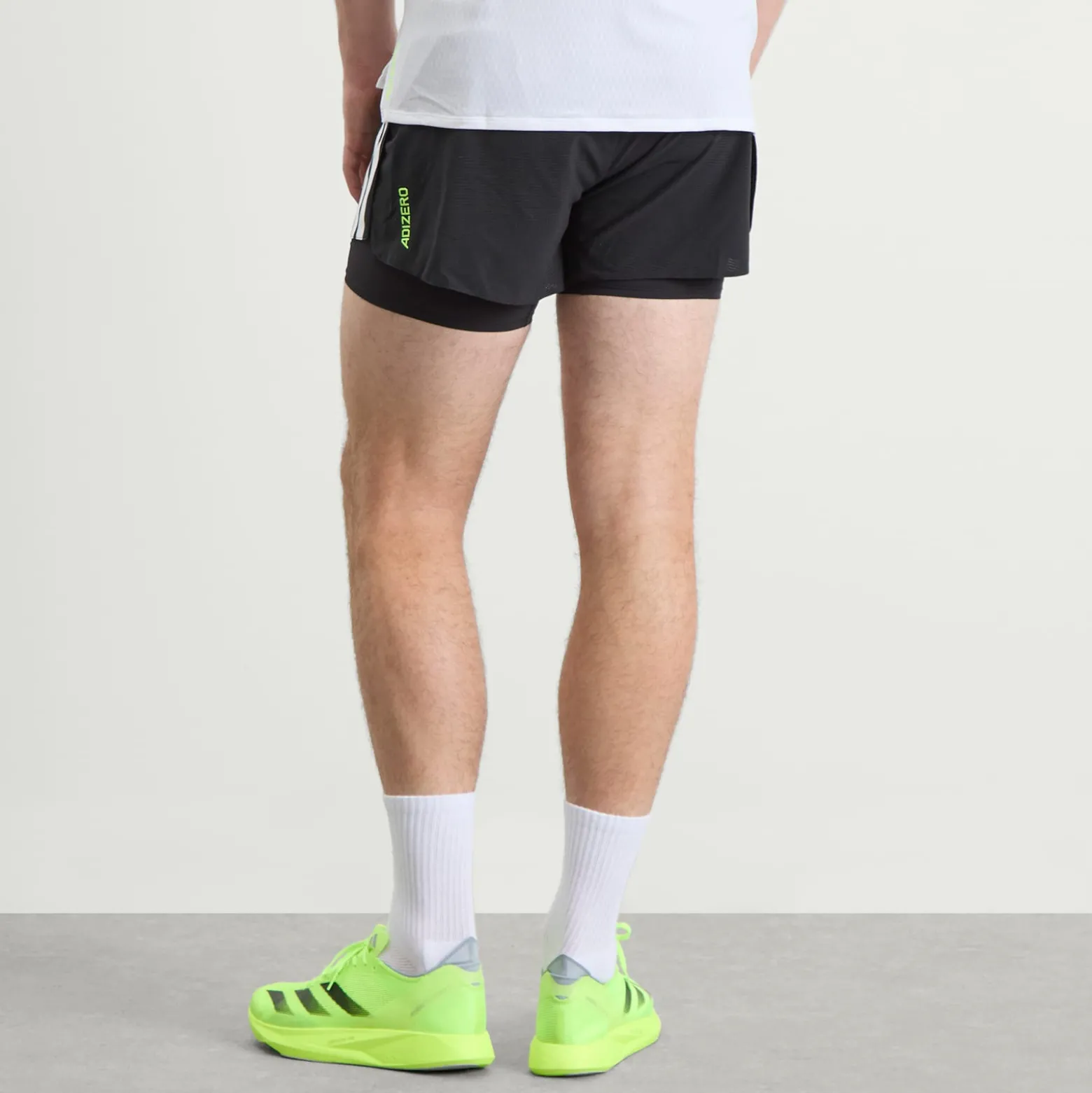 adidas Adizero Running 2-in-1 Gel Pocket Shorts