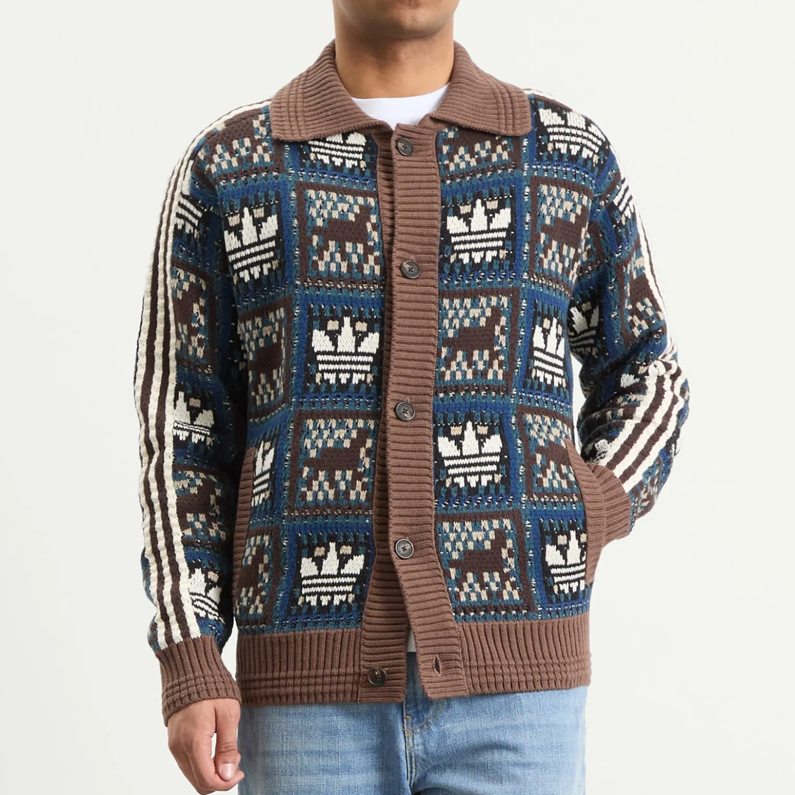 adidas Crafted Crochet Cardigan