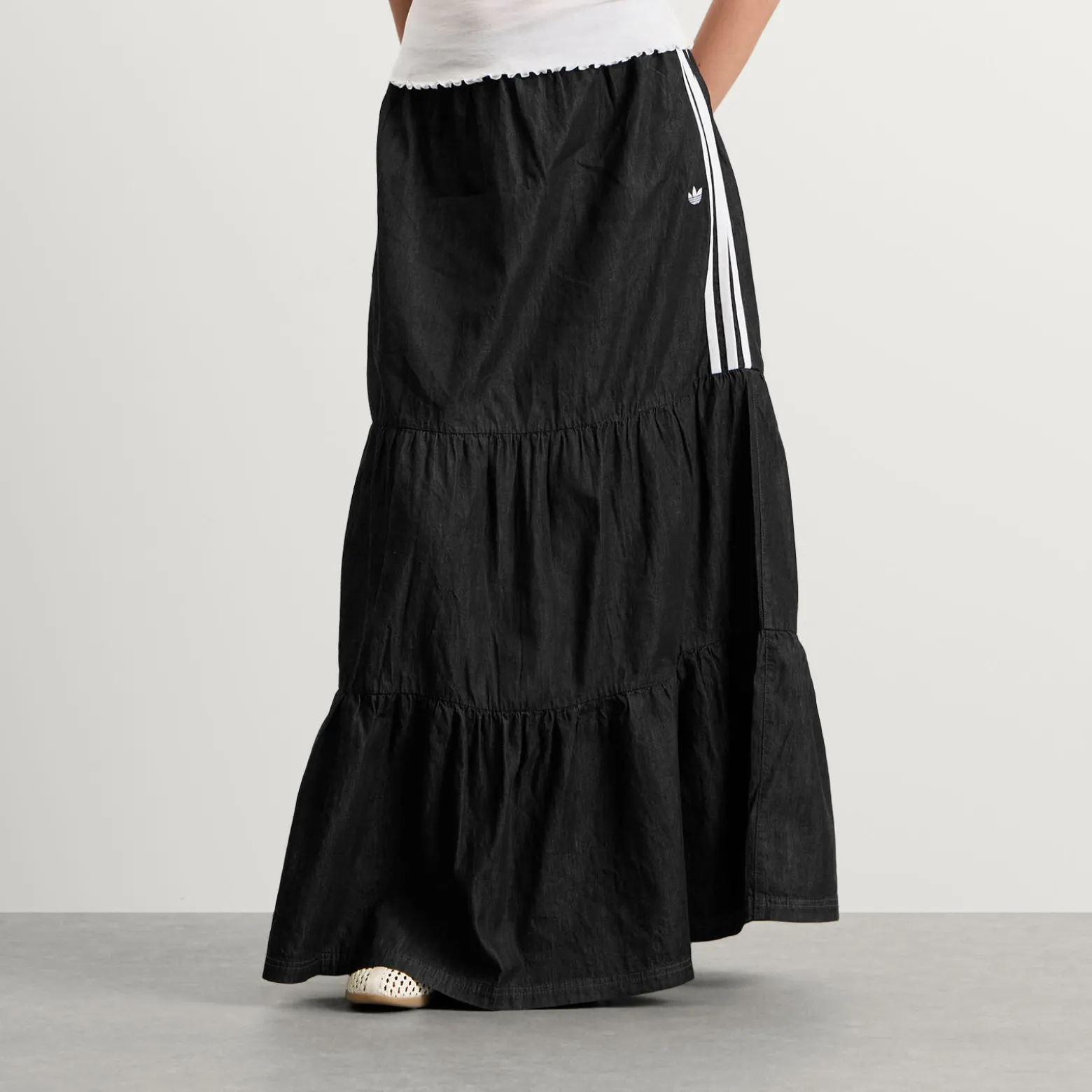 adidas Denim Maxi Skirt