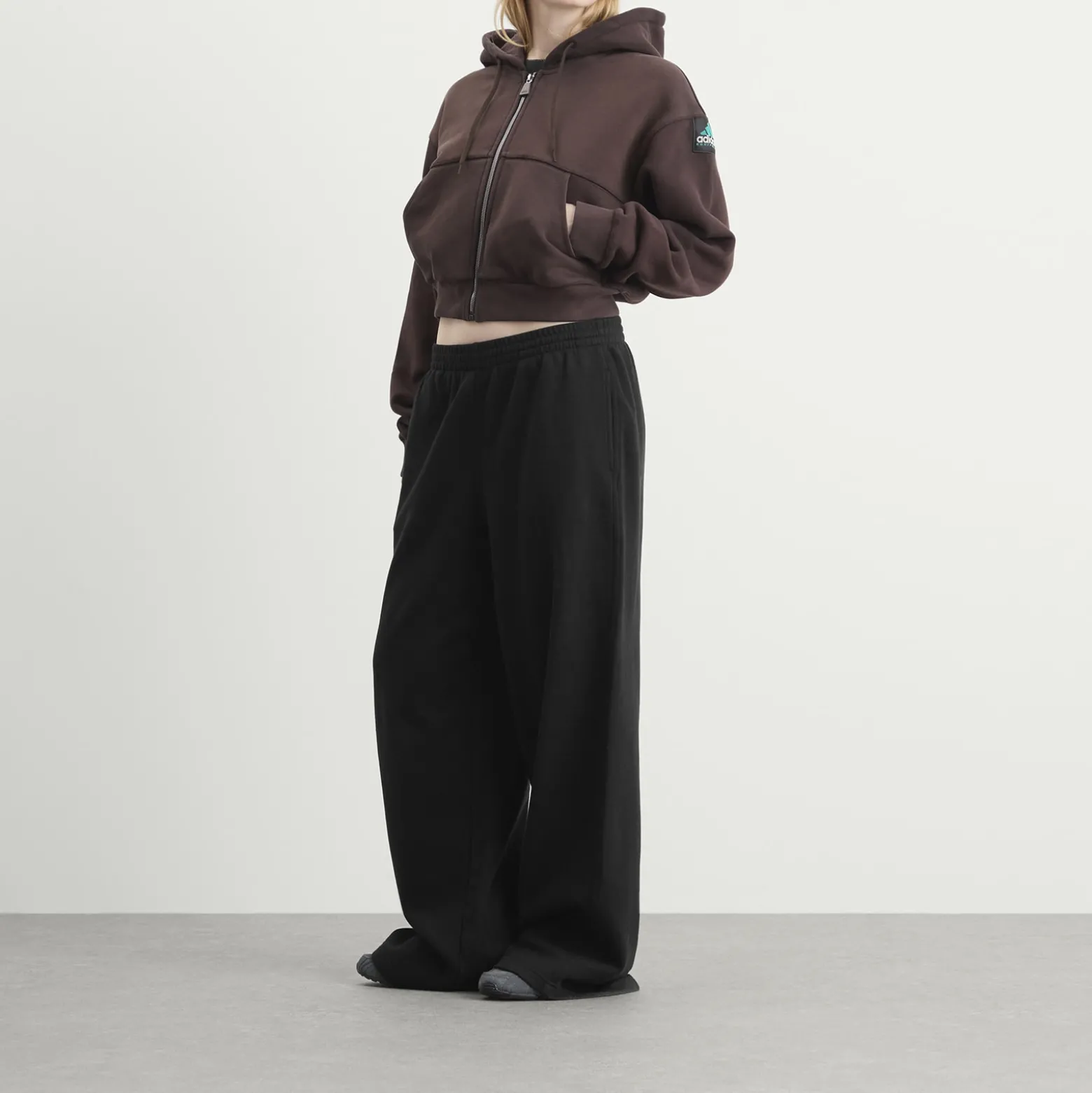 Adidas EQT Cropped Hoodie