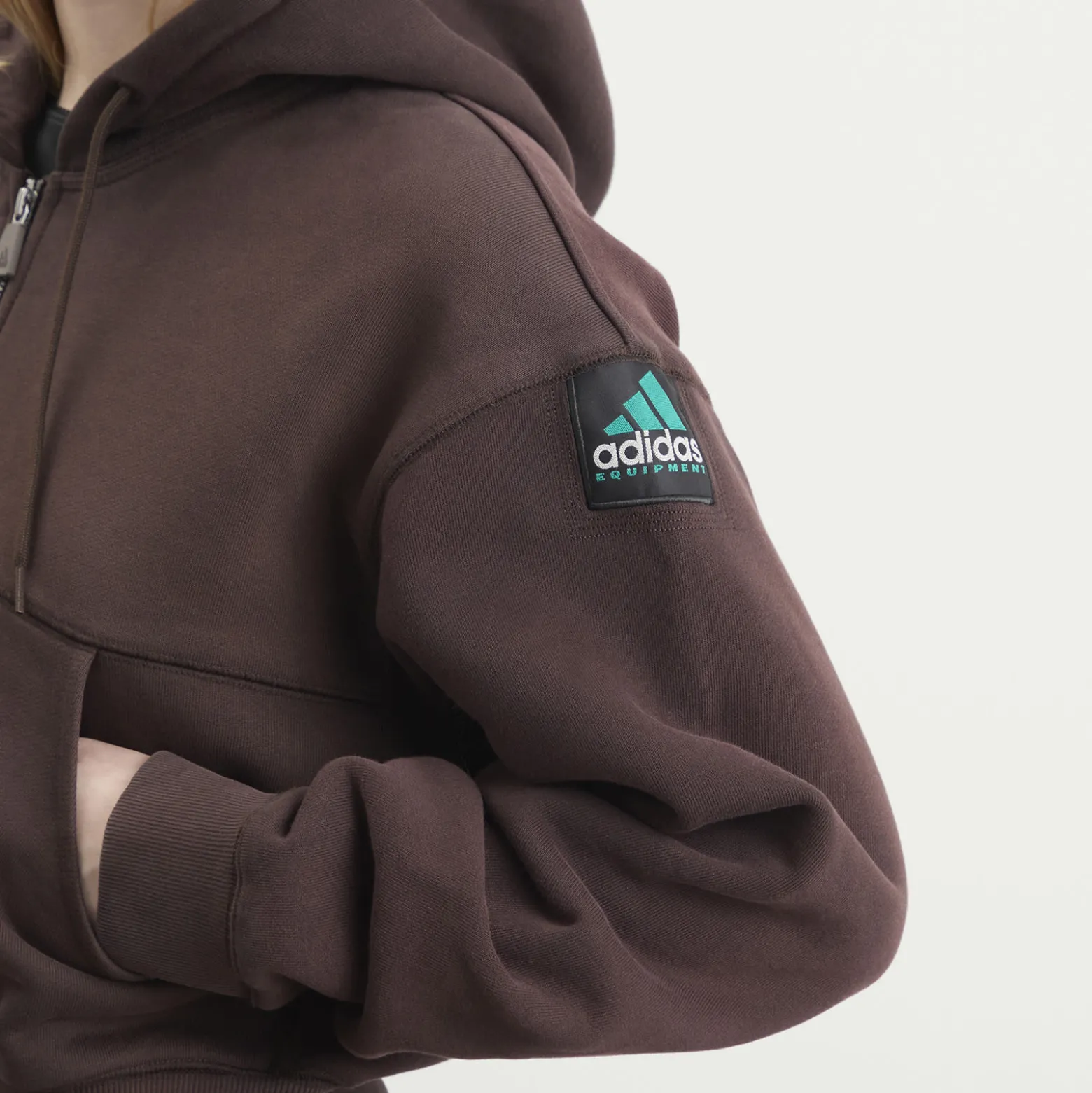 Adidas EQT Cropped Hoodie