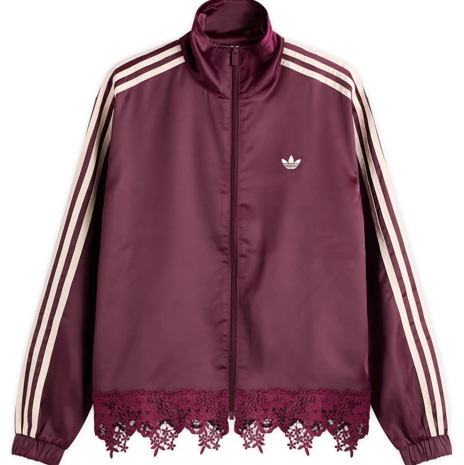 adidas Firebird Satin Lace Track Top